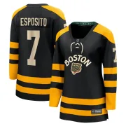 Fanatics Branded Women's Phil Esposito Boston Bruins Breakaway 2023 Winter Classic Jersey - Black