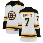 Fanatics Branded Women's Phil Esposito Boston Bruins Breakaway Away Jersey - White