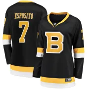 Fanatics Branded Women's Phil Esposito Boston Bruins Premier Breakaway Alternate Jersey - Black