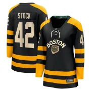 Fanatics Branded Women's Pj Stock Boston Bruins Breakaway 2023 Winter Classic Jersey - Black