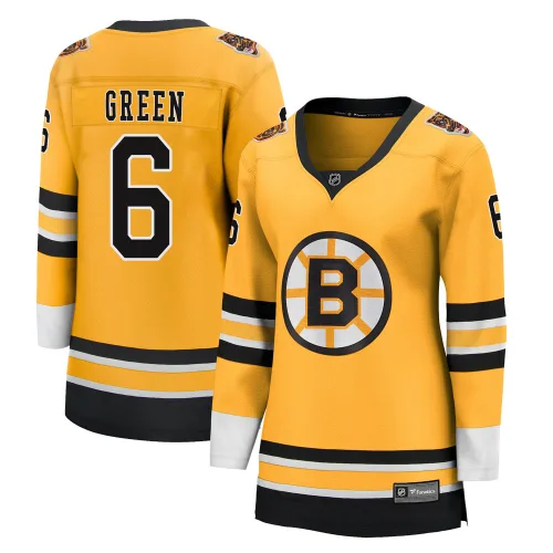 Fanatics Branded Women's Ted Green Boston Bruins Breakaway 2020/21 Special Edition Jersey - Gold