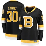Fanatics Branded Women's Tim Thomas Boston Bruins Premier Breakaway Alternate Jersey - Black