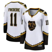 Fanatics Branded Women's Trent Frederic Boston Bruins Breakaway Special Edition 2.0 Jersey - White