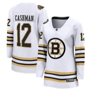 Fanatics Branded Women's Wayne Cashman Boston Bruins Premier Breakaway 100th Anniversary Jersey - White