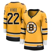 Fanatics Branded Women's Willie O'ree Boston Bruins Breakaway 2020/21 Special Edition Jersey - Gold