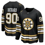 Fanatics Branded Youth Anthony Richard Boston Bruins Premier Breakaway 100th Anniversary Jersey - Black