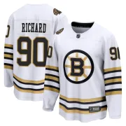 Fanatics Branded Youth Anthony Richard Boston Bruins Premier Breakaway 100th Anniversary Jersey - White