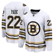 Fanatics Branded Youth Brad Park Boston Bruins Premier Breakaway 100th Anniversary Jersey - White