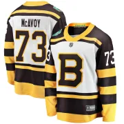 Fanatics Branded Youth Charlie McAvoy Boston Bruins 2019 Winter Classic Breakaway Jersey - White