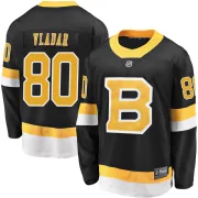 Fanatics Branded Youth Daniel Vladar Boston Bruins Premier Breakaway Alternate Jersey - Black