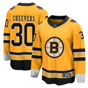 Fanatics Branded Youth Gerry Cheevers Boston Bruins Breakaway 2020/21 Special Edition Jersey - Gold