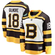 Fanatics Branded Youth Happy Gilmore Boston Bruins 2019 Winter Classic Breakaway Jersey - White