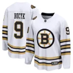 Fanatics Branded Youth Johnny Bucyk Boston Bruins Premier Breakaway 100th Anniversary Jersey - White