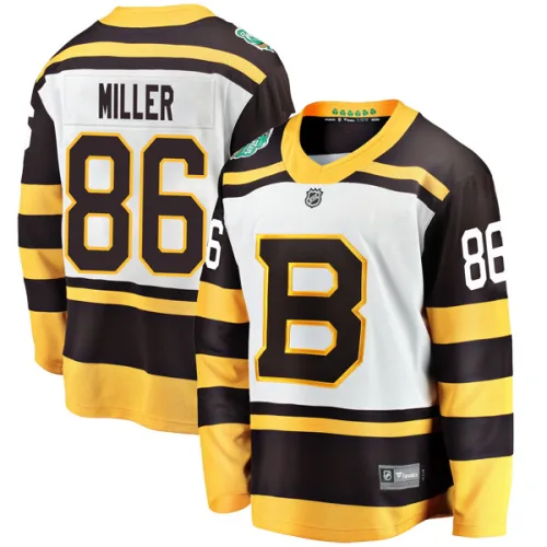 Fanatics Branded Youth Kevan Miller Boston Bruins 2019 Winter Classic Breakaway Jersey - White