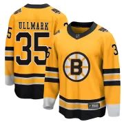 Fanatics Branded Youth Linus Ullmark Boston Bruins Breakaway 2020/21 Special Edition Jersey - Gold