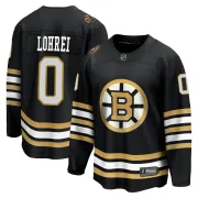 Fanatics Branded Youth Mason Lohrei Boston Bruins Premier Breakaway 100th Anniversary Jersey - Black