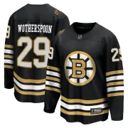 Fanatics Branded Youth Parker Wotherspoon Boston Bruins Premier Breakaway 100th Anniversary Jersey - Black