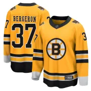 Fanatics Branded Youth Patrice Bergeron Boston Bruins Breakaway 2020/21 Special Edition Jersey - Gold