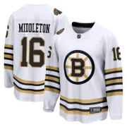 Fanatics Branded Youth Rick Middleton Boston Bruins Premier Breakaway 100th Anniversary Jersey - White