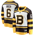 Fanatics Branded Youth Ted Green Boston Bruins 2019 Winter Classic Breakaway Jersey - White