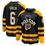 Fanatics Branded Youth Ted Green Boston Bruins Breakaway Black 2023 Winter Classic Jersey - Green