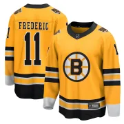 Fanatics Branded Youth Trent Frederic Boston Bruins Breakaway 2020/21 Special Edition Jersey - Gold