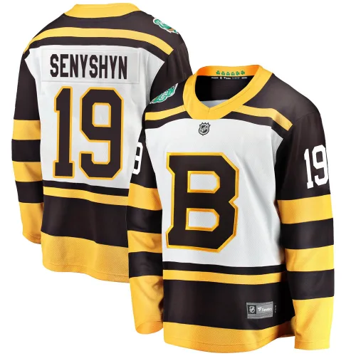 Fanatics Branded Zach Senyshyn Boston Bruins 2019 Winter Classic Breakaway Jersey - White
