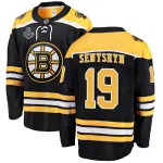 Fanatics Branded Zach Senyshyn Boston Bruins Breakaway Home 2019 Stanley Cup Final Bound Jersey - Black