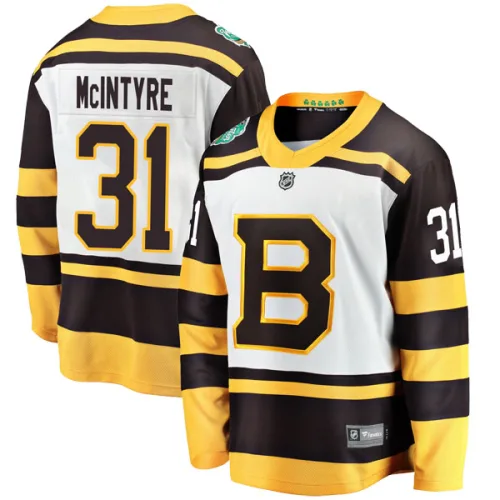 Fanatics Branded Zane McIntyre Boston Bruins 2019 Winter Classic Breakaway Jersey - White