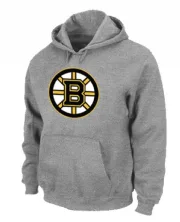 Men's Boston Bruins Pullover Hoodie - Grey