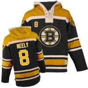 Men's Cam Neely Boston Bruins Authentic Old Time Hockey Sawyer Hooded Sweatshirt - Black