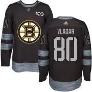 Men's Daniel Vladar Boston Bruins Authentic 1917-2017 100th Anniversary Jersey - Black