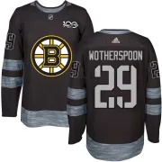 Men's Parker Wotherspoon Boston Bruins Authentic 1917-2017 100th Anniversary Jersey - Black