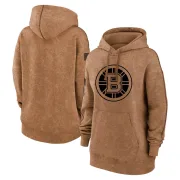 Women's Boston Bruins 2023 Salute to Service Pullover Hoodie - Brown