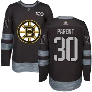 Youth Bernie Parent Boston Bruins Authentic 1917-2017 100th Anniversary Jersey - Black