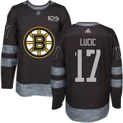 Youth Milan Lucic Boston Bruins Authentic 1917-2017 100th Anniversary Jersey - Black