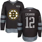 Youth Wayne Cashman Boston Bruins Authentic 1917-2017 100th Anniversary Jersey - Black